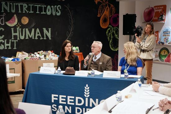 Rep. Peters hosts a roundtable discussion with nonprofit leaders to discuss the nation's affordability crisis