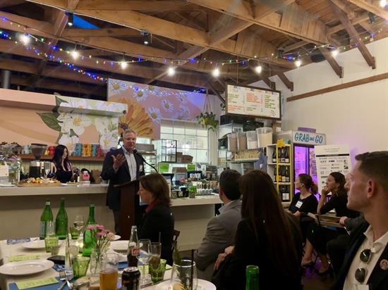 Rep. Peters speaks to Circulate San Diego